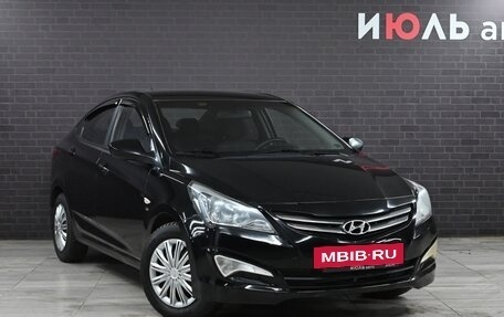 Hyundai Solaris II рестайлинг, 2014 год, 1 000 000 рублей, 3 фотография