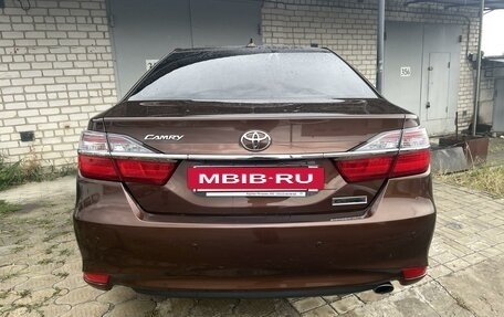 Toyota Camry, 2017 год, 2 650 000 рублей, 22 фотография