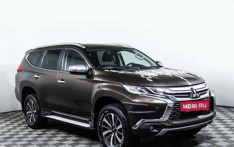 Mitsubishi Pajero Sport III рестайлинг, 2018 год, 3 249 000 рублей, 3 фотография