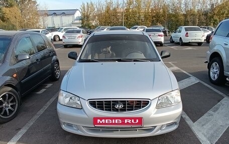 Hyundai Accent II, 2004 год, 370 000 рублей, 4 фотография