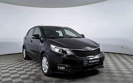 KIA Rio III рестайлинг, 2017 год, 1 391 000 рублей, 3 фотография