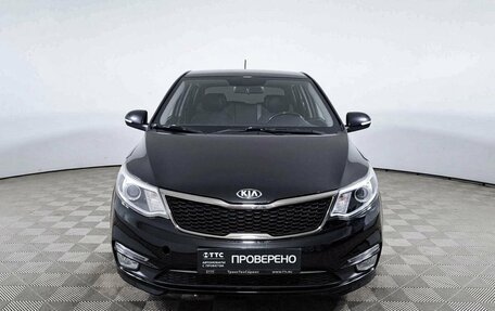 KIA Rio III рестайлинг, 2017 год, 1 391 000 рублей, 2 фотография