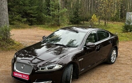 Jaguar XF I рестайлинг, 2012 год, 2 750 000 рублей, 1 фотография