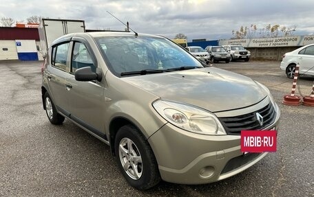 Renault Sandero I, 2010 год, 459 000 рублей, 2 фотография