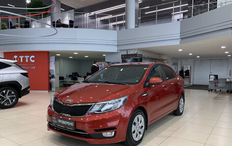 KIA Rio III рестайлинг, 2016 год, 1 390 000 рублей, 1 фотография