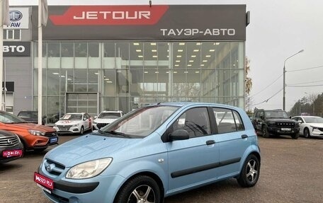 Hyundai Getz I рестайлинг, 2007 год, 530 000 рублей, 1 фотография