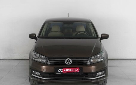 Volkswagen Polo VI (EU Market), 2016 год, 1 379 000 рублей, 3 фотография