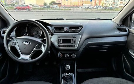 KIA Rio III рестайлинг, 2015 год, 895 000 рублей, 10 фотография