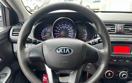 KIA Rio III рестайлинг, 2013 год, 1 065 000 рублей, 19 фотография