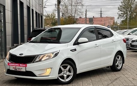 KIA Rio III рестайлинг, 2013 год, 1 065 000 рублей, 30 фотография