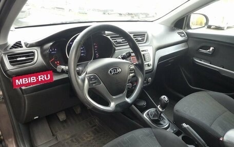 KIA Rio III рестайлинг, 2016 год, 1 050 000 рублей, 16 фотография