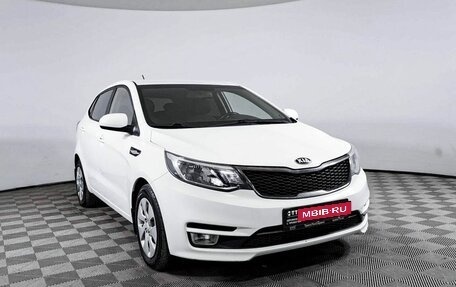 KIA Rio III рестайлинг, 2016 год, 1 490 400 рублей, 3 фотография