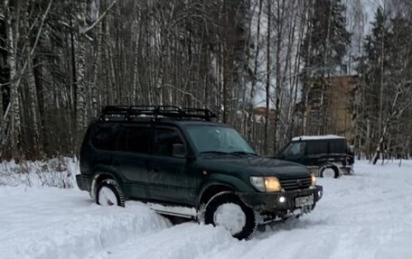 Toyota Land Cruiser Prado 90 рестайлинг, 2000 год, 890 000 рублей, 1 фотография