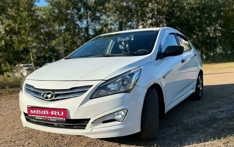 Hyundai Solaris II рестайлинг, 2014 год, 922 500 рублей, 6 фотография