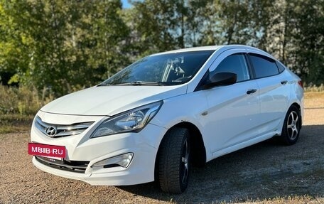 Hyundai Solaris II рестайлинг, 2014 год, 922 500 рублей, 4 фотография