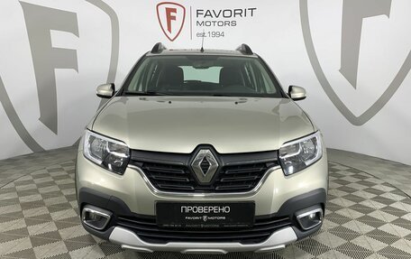 Renault Sandero II рестайлинг, 2021 год, 1 580 000 рублей, 2 фотография