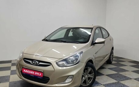 Hyundai Accent IV, 2011 год, 870 000 рублей, 1 фотография