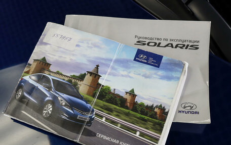 Hyundai Solaris II рестайлинг, 2016 год, 1 435 000 рублей, 15 фотография