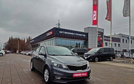 KIA Rio III рестайлинг, 2016 год, 1 097 350 рублей, 1 фотография