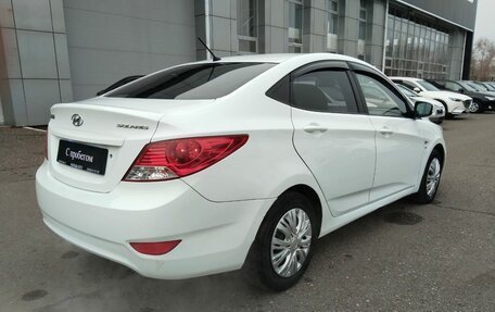 Hyundai Solaris II рестайлинг, 2012 год, 840 000 рублей, 4 фотография