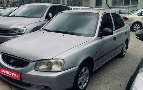 Hyundai Accent II, 2007 год, 390 000 рублей, 1 фотография