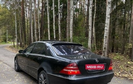 Mercedes-Benz S-Класс, 2001 год, 460 000 рублей, 5 фотография