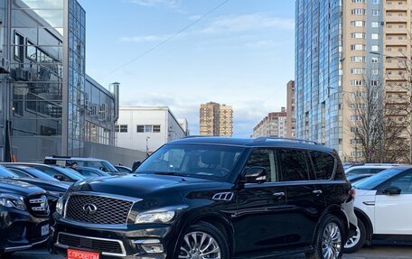 Infiniti QX80 I рестайлинг, 2016 год, 3 999 000 рублей, 3 фотография