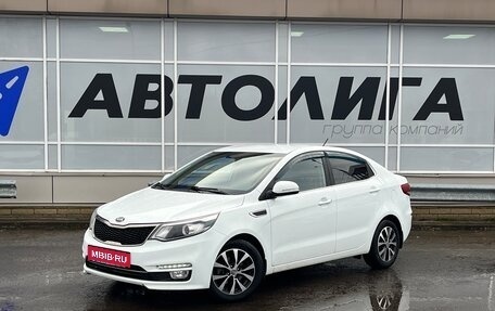 KIA Rio III рестайлинг, 2016 год, 1 191 000 рублей, 1 фотография