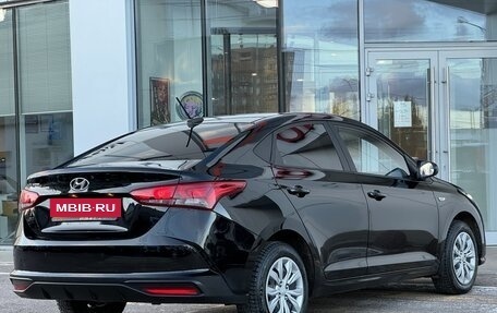 Hyundai Solaris II рестайлинг, 2021 год, 1 449 000 рублей, 9 фотография