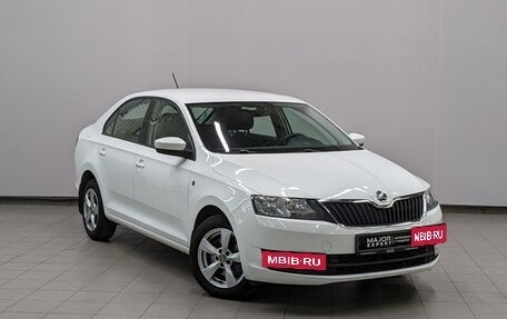 Skoda Rapid I, 2016 год, 1 345 000 рублей, 3 фотография