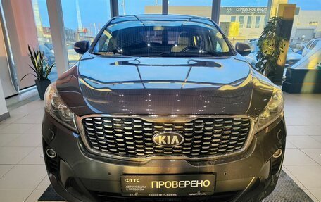 KIA Sorento III Prime рестайлинг, 2018 год, 2 465 000 рублей, 2 фотография