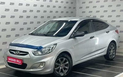 Hyundai Solaris II рестайлинг, 2011 год, 730 000 рублей, 1 фотография