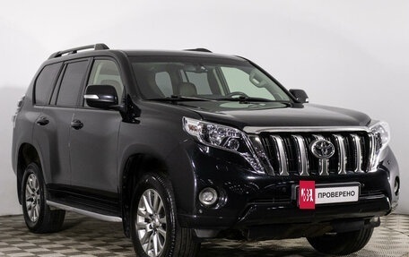 Toyota Land Cruiser Prado 150 рестайлинг 2, 2017 год, 3 699 000 рублей, 3 фотография