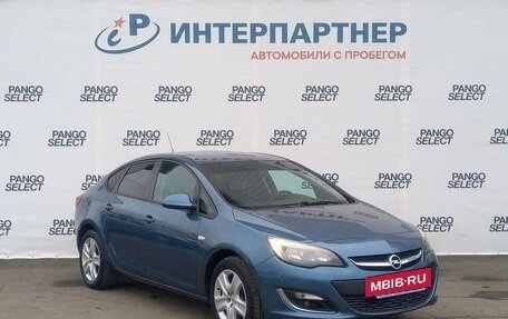 Opel Astra J, 2012 год, 885 000 рублей, 3 фотография