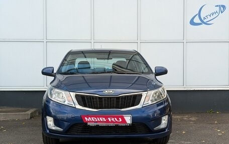 KIA Rio III рестайлинг, 2014 год, 970 000 рублей, 2 фотография