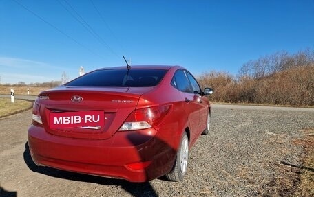 Hyundai Solaris II рестайлинг, 2011 год, 750 000 рублей, 5 фотография