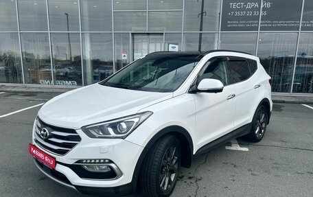 Hyundai Santa Fe III рестайлинг, 2016 год, 2 350 000 рублей, 1 фотография