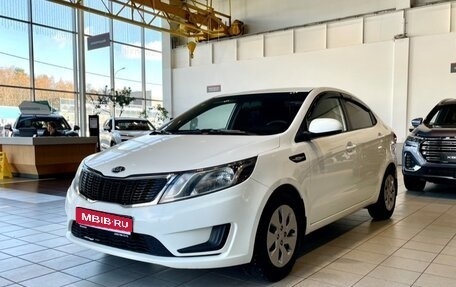 KIA Rio III рестайлинг, 2014 год, 949 000 рублей, 1 фотография