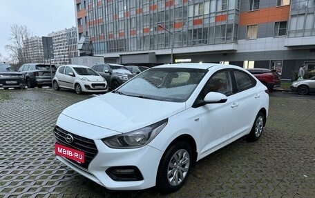 Hyundai Solaris II рестайлинг, 2019 год, 1 170 000 рублей, 1 фотография