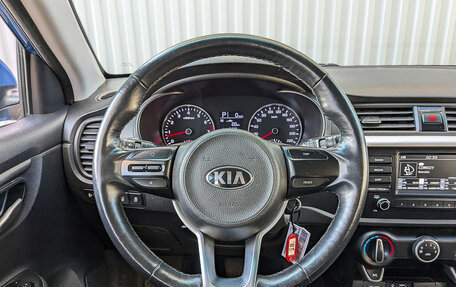 KIA Rio IV, 2019 год, 1 135 000 рублей, 21 фотография