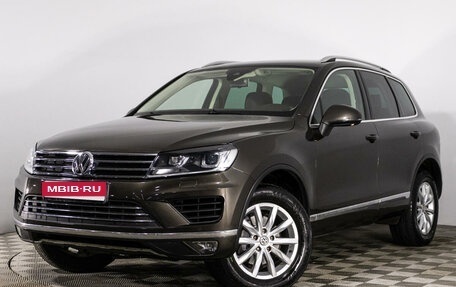 Volkswagen Touareg III, 2015 год, 3 139 874 рублей, 1 фотография