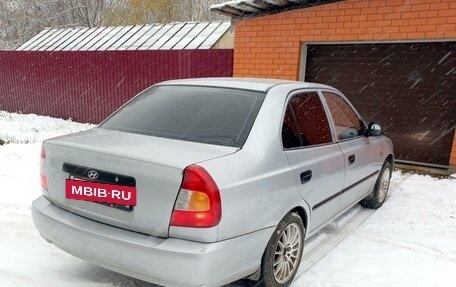 Hyundai Accent II, 2004 год, 365 000 рублей, 4 фотография