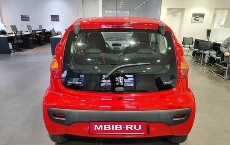 Peugeot 107 I рестайлинг, 2009 год, 499 000 рублей, 6 фотография