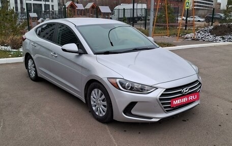 Hyundai Elantra VI рестайлинг, 2017 год, 1 350 000 рублей, 2 фотография