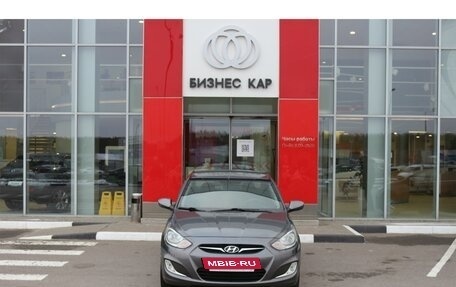 Hyundai Solaris II рестайлинг, 2012 год, 875 000 рублей, 2 фотография