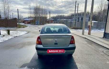 Renault Symbol I, 2002 год, 205 000 рублей, 4 фотография