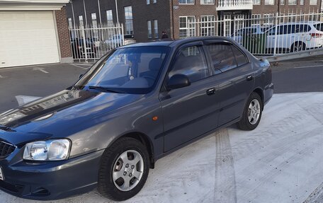 Hyundai Accent II, 2007 год, 530 000 рублей, 1 фотография