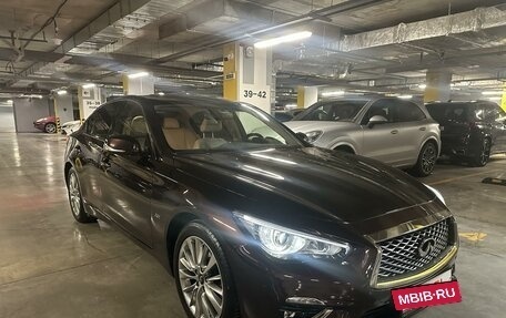 Infiniti Q50 I рестайлинг, 2017 год, 3 000 000 рублей, 3 фотография