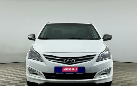 Hyundai Solaris II рестайлинг, 2015 год, 1 165 000 рублей, 2 фотография