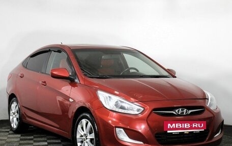 Hyundai Solaris II рестайлинг, 2014 год, 790 000 рублей, 3 фотография